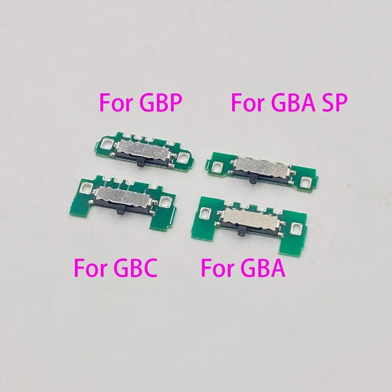 200PCS For GBA / GBC / GBP / GBA SP Power ON OFF Power Switch Button for GBA Game Boy Advance & Color & Pocket & SP Console