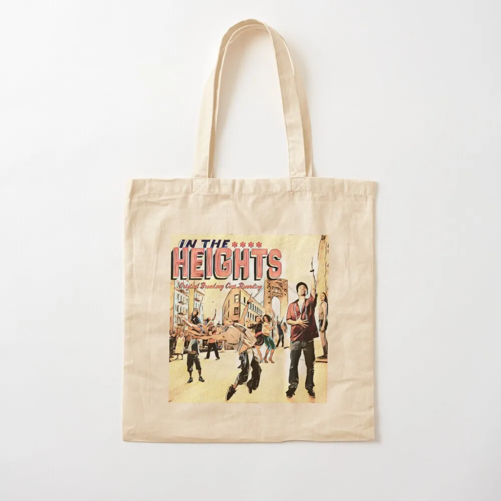 In the Comic Heights Tote Bag cloth bag woman Portable shopping bag tote woman Canvas Tote