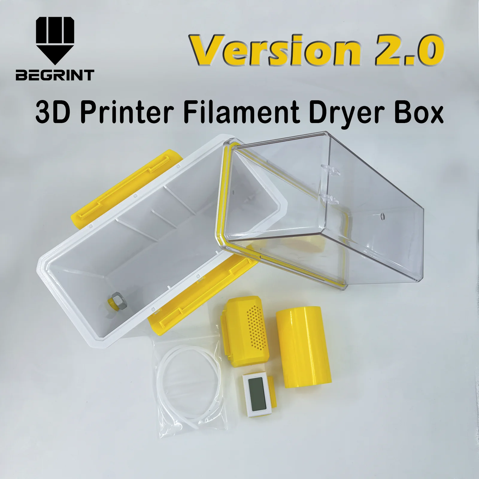 

New Upgrade 3D Printer Filament Dryer Box 2.0 Airtight Moisture-Resistant Sealed Storage Drying Oven for 3D Printing Accessories
