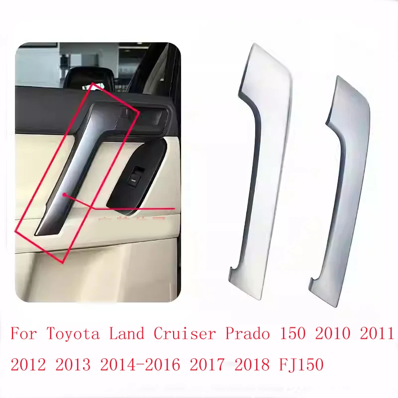 For Toyota Land Cruiser Prado 150 2010 2011 2012 2013 2014-2016 2017 2018 FJ150 Front Door Inner Armrest Trim Cover