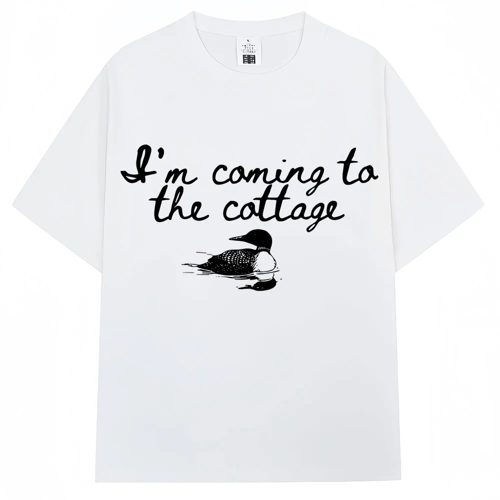 Heated Rivalry Funny Meme Graphic T Shirts I'm Coming The Cottage Hollanov Men Women Humor Fashion T-shirt Tees