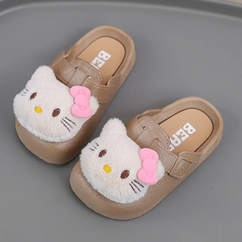 

Sanrio Cinnamoroll Melody Pom Pom Purin Sandals And Slippers Girls Lovely Girls In Summer Eva Thick Slippers Home For Girl Gift