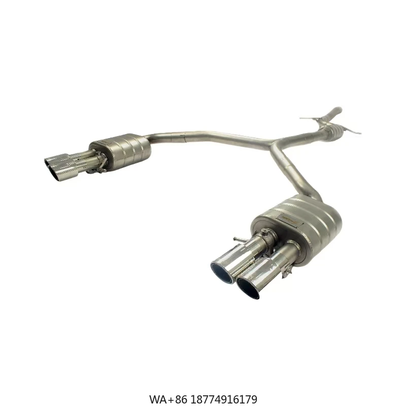 

Глушитель выхлопной трубы Catback из нержавеющей стали для A3 A4 A5 2013-2021, выхлопная система Catback, 1 шт., 3 года, A * A5