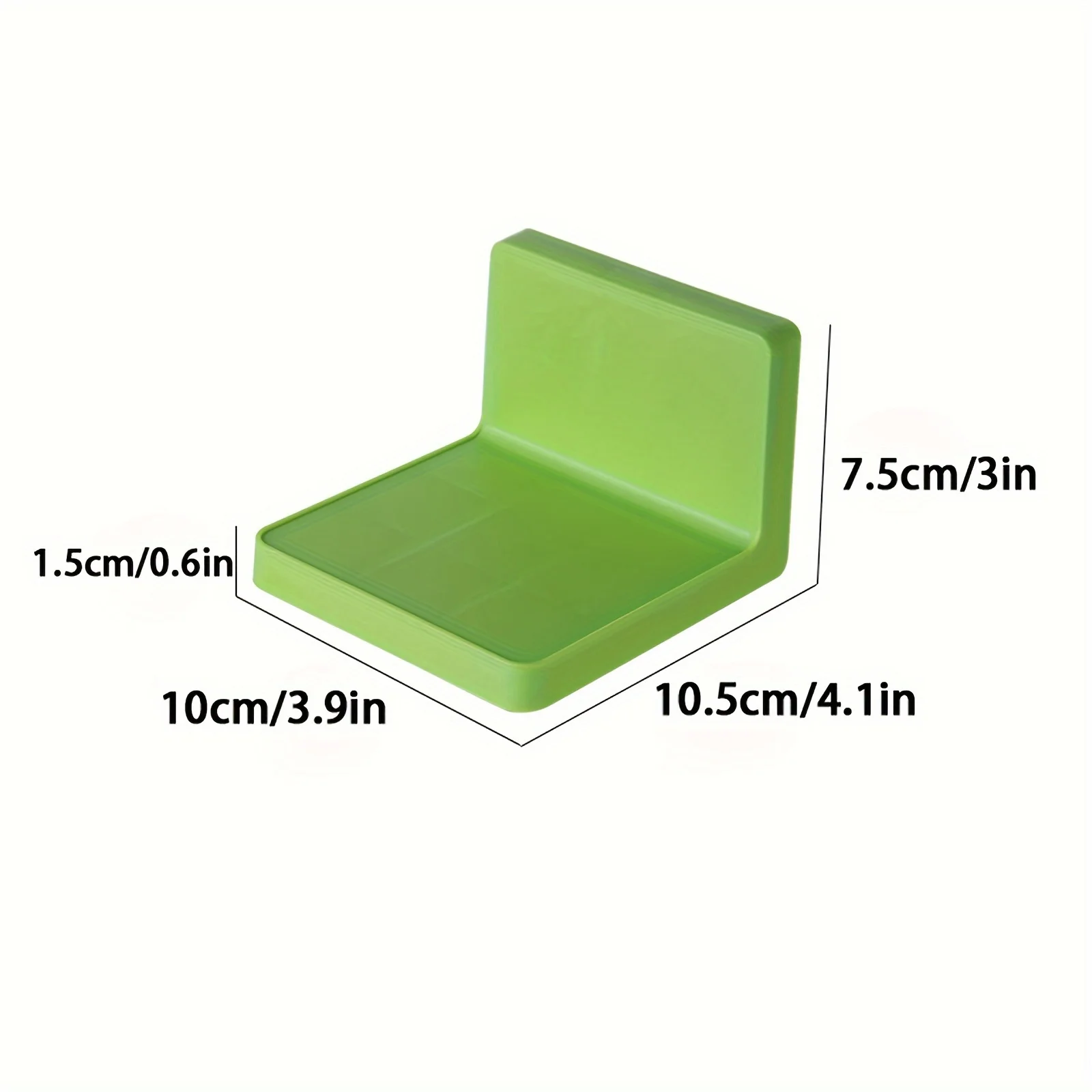 1pc Floating Shelves, Wall Mounted Storage Organizer Shelf, Bathroom Hanging Storage Rack, Storage Canister Holder,