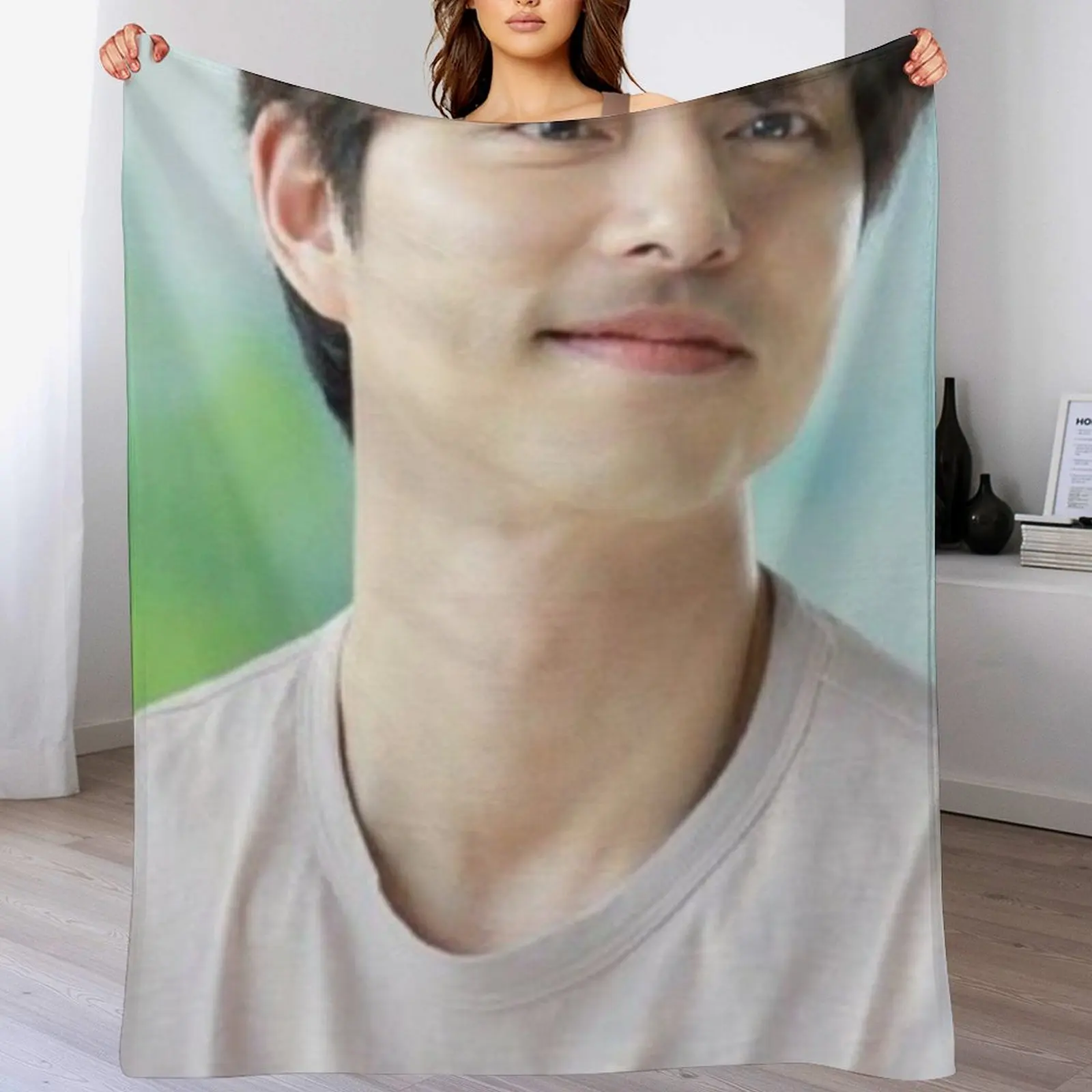 

Gong Yoo Throw Blanket Multi-Purpose valentine gift ideas Blankets