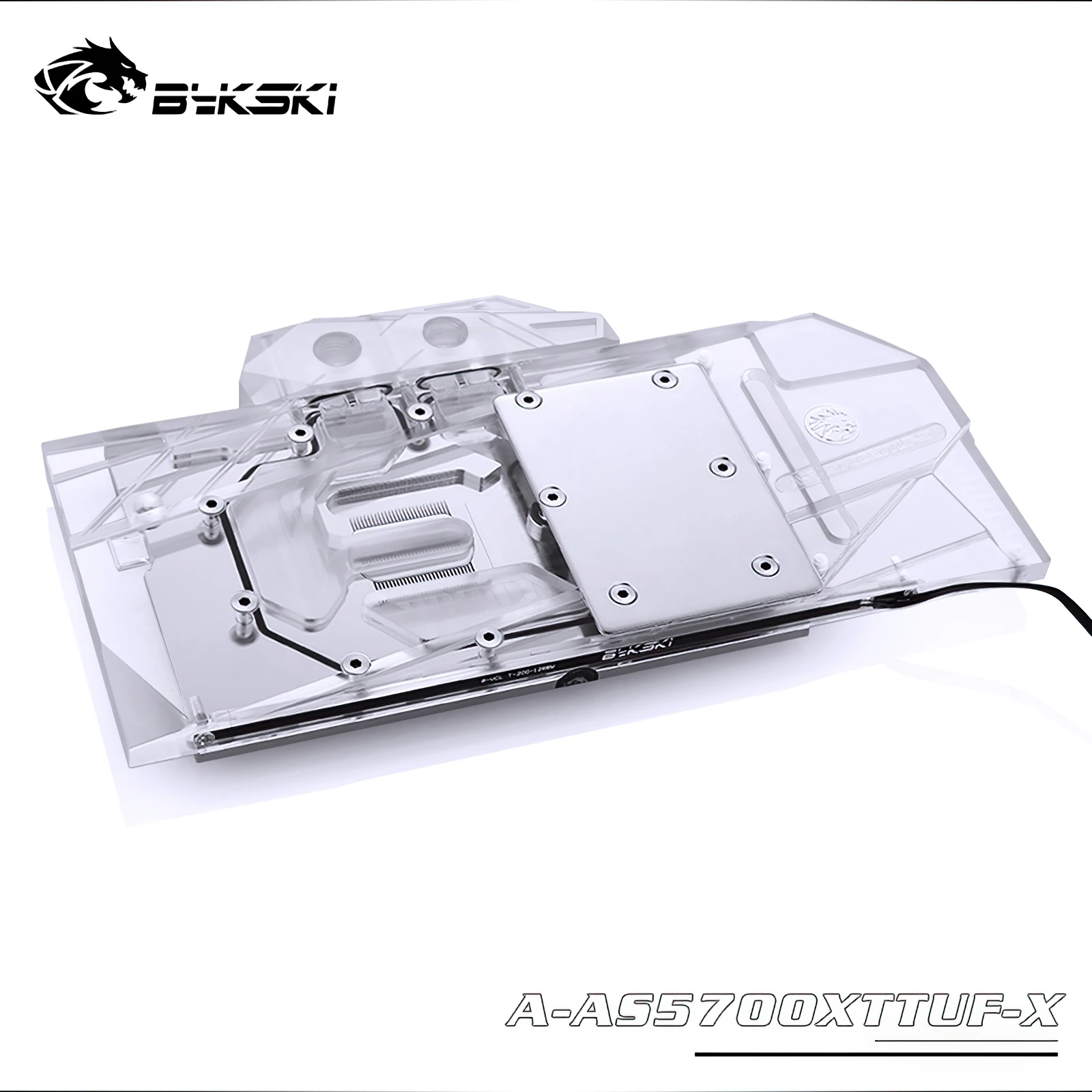 

Bykski Full Cover GPU Block RGB for ASUS TUF Gaming X3 RX5700XT OC A-AS5700XTTUF-X