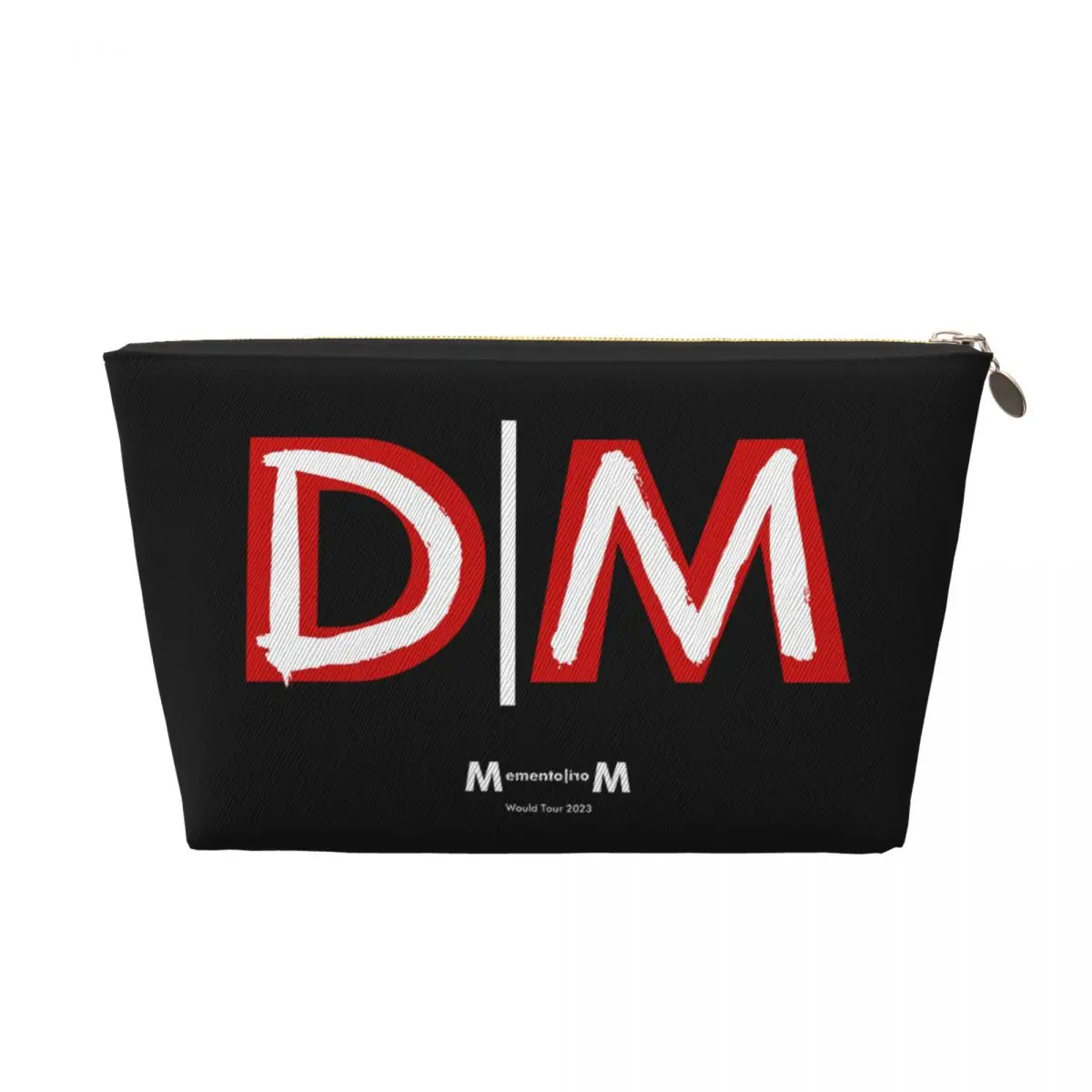 Custom Electronic Rock Depeche Cool Mode Travel Toiletry Bag Women Cosmetic Makeup Organizer Beauty Storage Dopp Kit