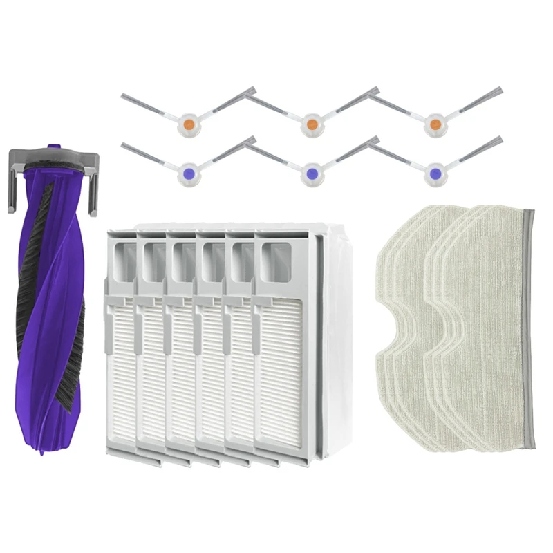 

T83C-For Narwal Freo X Plus Robot Vacuum Mopping Cloth Dust Box Roller Side Brush Accessories Spare Parts Mop Cloth