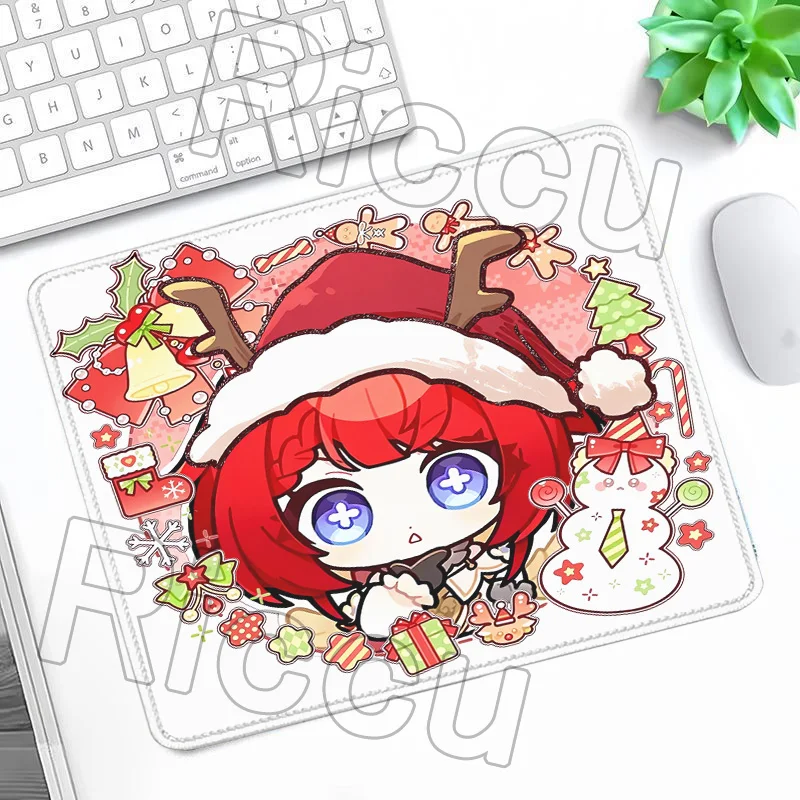 Selamat Natal Alas Keyboard Kecil Alas Mouse Honkai Star Rail Chrysos Heir Aglaea Cipher Castorice Alas Mouse Game Alas Komputer