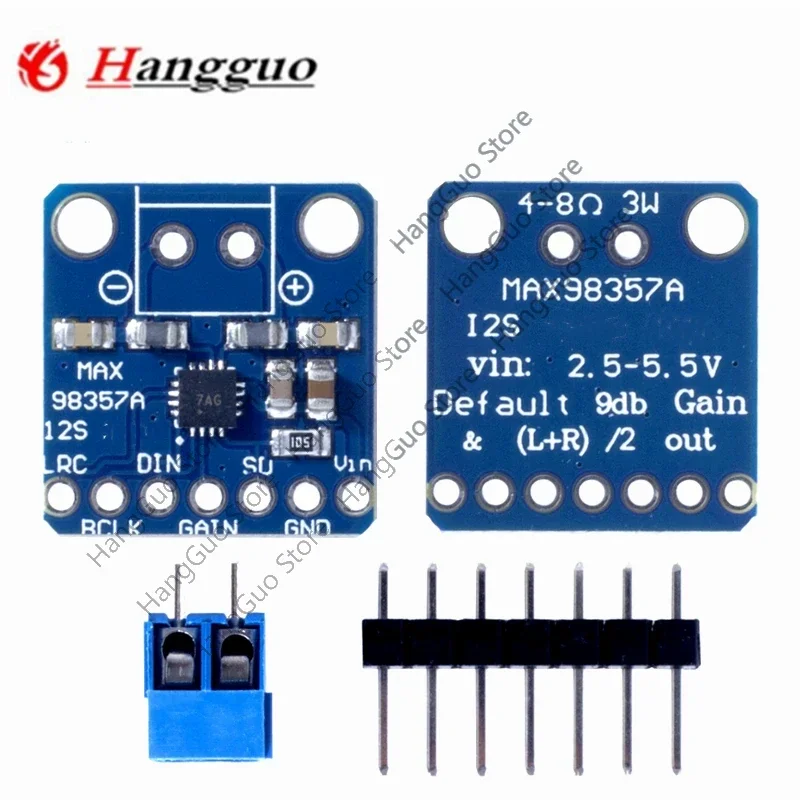

5PCS/Lot MAX98357A Audio Amplifier Module 3006 I2S 3W Class D Amplifier Without Filtering DIY Power Amplifier Board