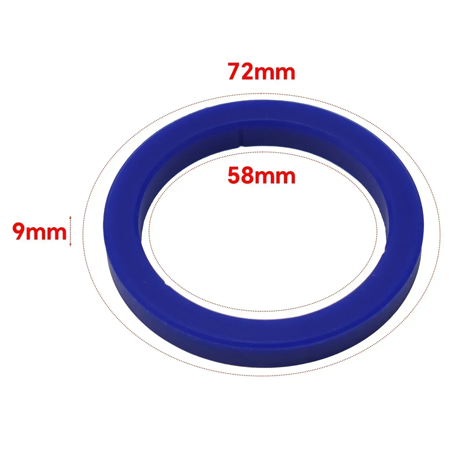 1/2szt E61 Silikonowa uszczelka grupy 8mm 9mm Zestaw głowicy grupowej do ekspresów do kawy 73x57x8mm Akcesoria kuchenne do kawy