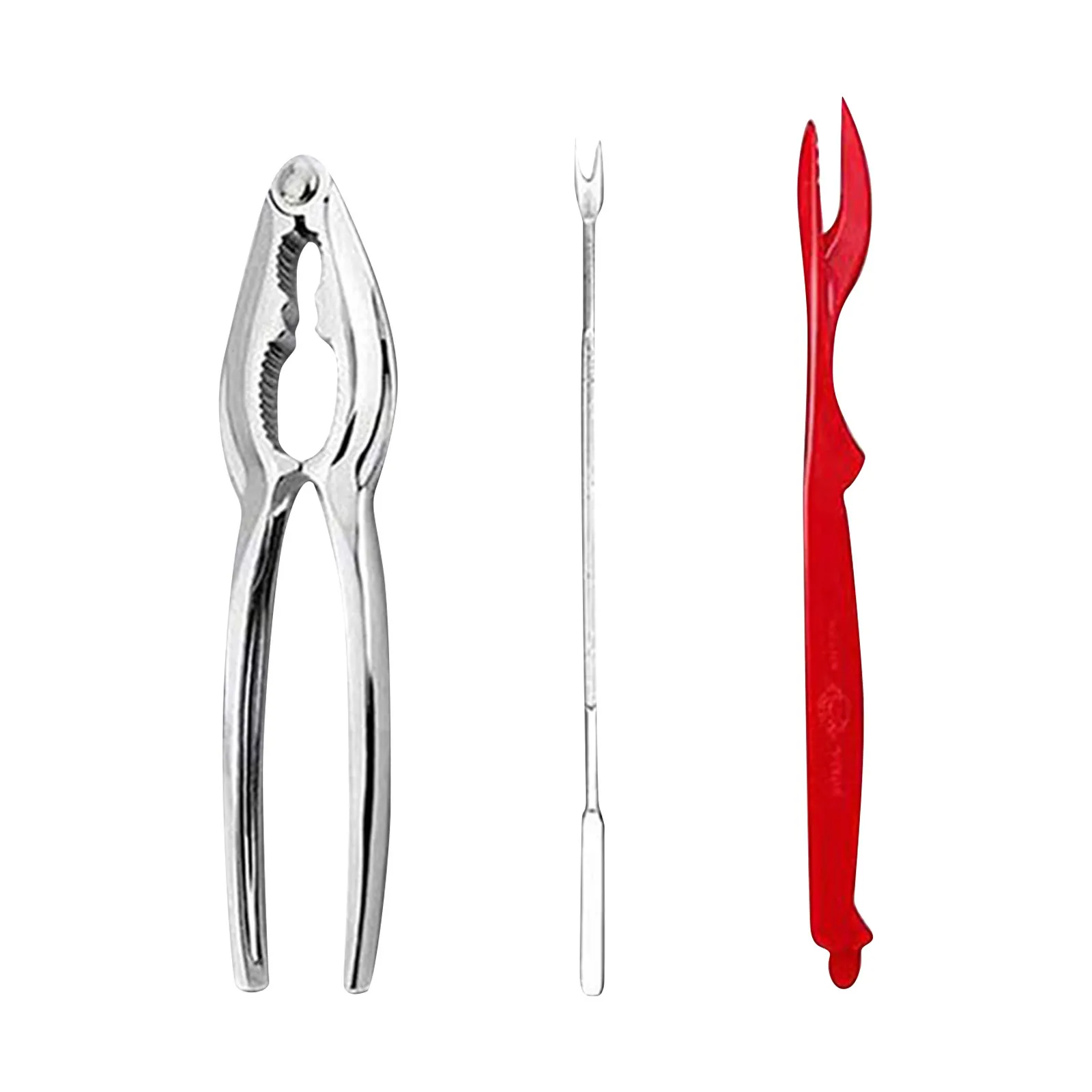 Stainless Steel Seafood Tools Set Crab Forks Nut Shellfish Lobster Leg Opener Set Restaurant Kitchen Multi-function Gadget Kits