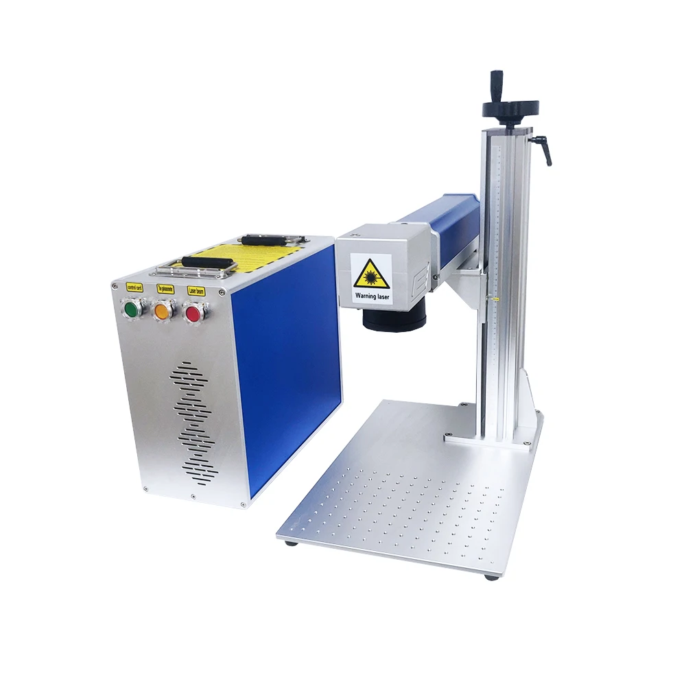 Fiber Laser Marking Cutting Machine 100W 70W 50W Raycus Silver Gold Metal Engraver Cutter 30W Double Red Light Desktop