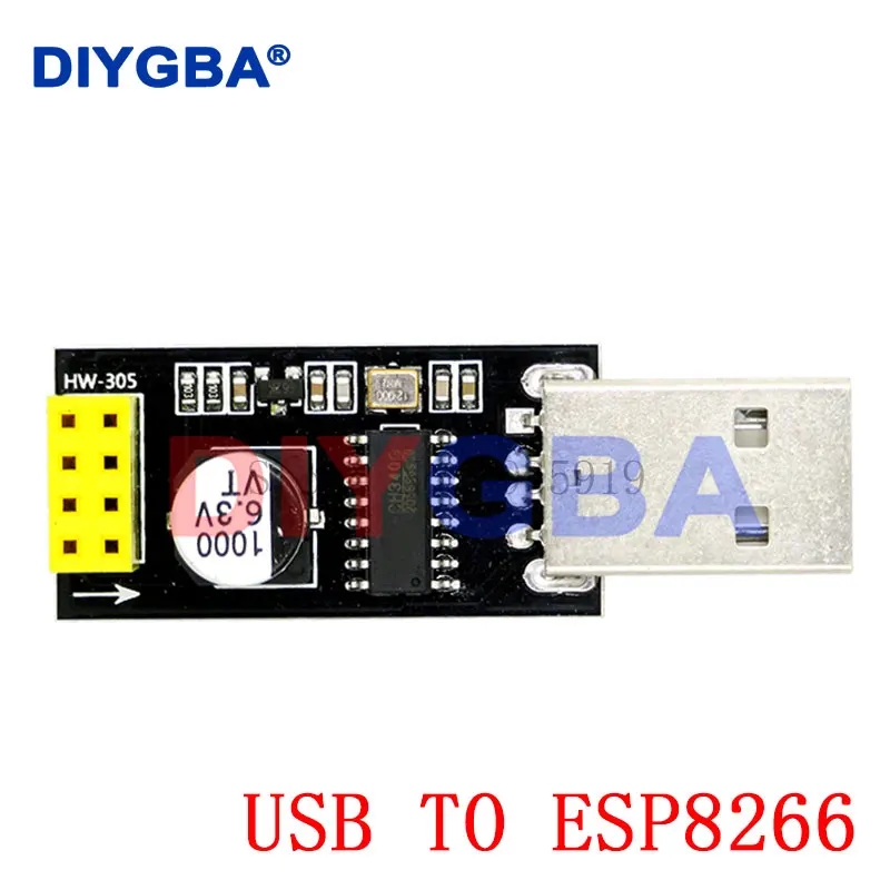 ESP01 Programmer Adapter UART GPIO0 ESP-01 Adaptater ESP8266 CH340G USB to ESP8266 Serial Wireless Wifi Developent Board Module