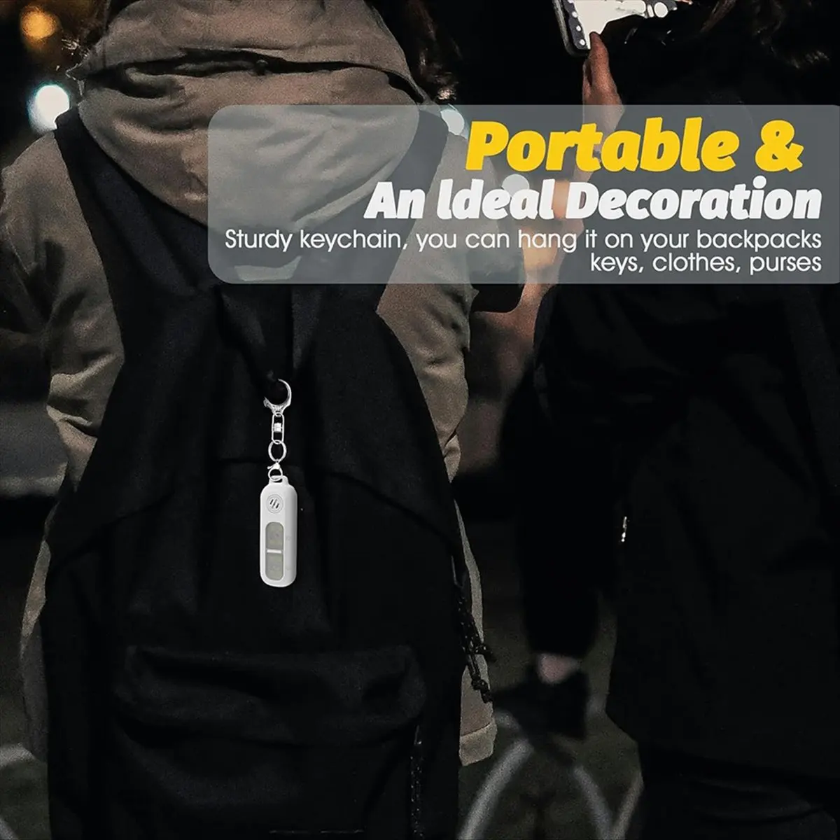 

Stable- Personal Safety Warning Light with Strobe Lights, Safety Night Running Strobe Three-Color Flashing Light