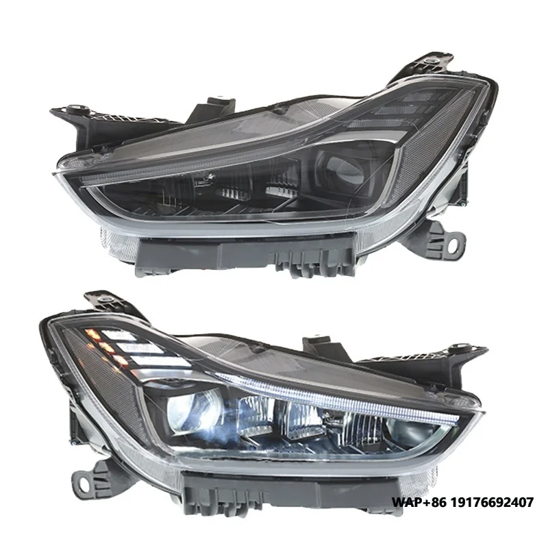 

YU GUANG Car Accessories 2014-2019 Models Full LED Headlight for‘Maserati Ghibli Front Light Upgrade DRL 6000K Color Temperature