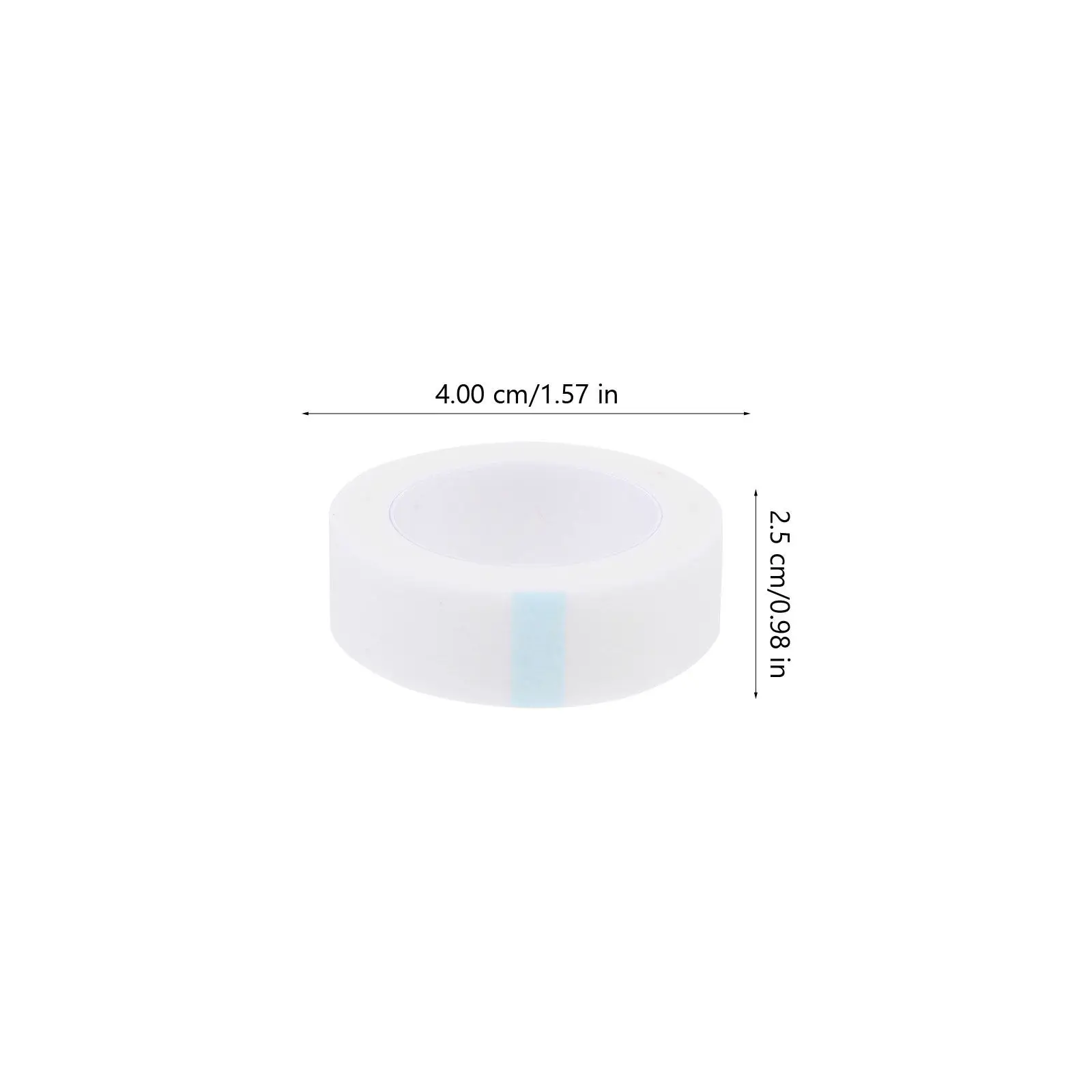 8 Rolls Eyelash Extension Tape High Quality Non-Woven Fabric Lash Skin Isolation Protective Tape for Salon Home Professional Use