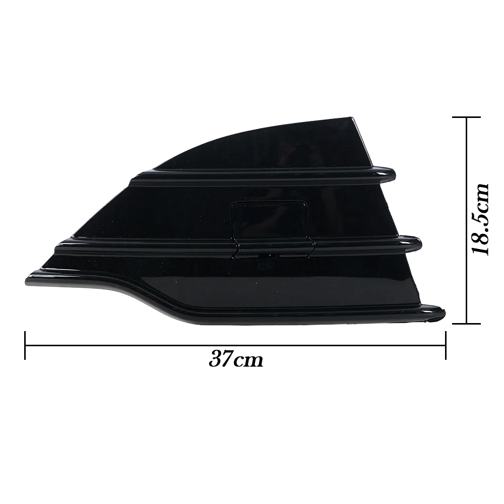 Chrome Front Bumper Lower Grille Grill Cover Fog Light Frame Cover Trim For Ford Kuga Escape 2013-2016 Fog Light Grill Bumper