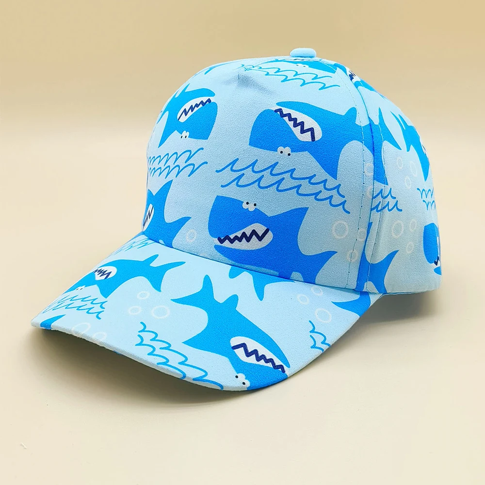 New Cartoon Animal Summer Baby Baseball Cap for Boys Girls Travel Sun Hat for Kids Children Beach Sun Cap Accessories