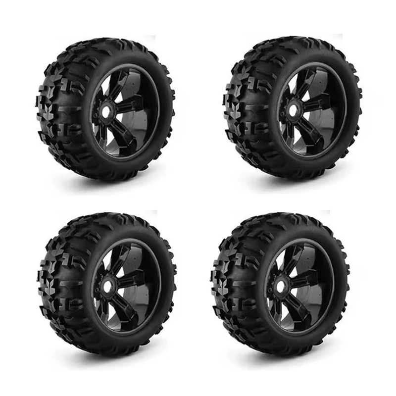 4Pcs 150MM 1/10 RC Buggy Tires Truck Tire Wheel Tyre 17Mm Hex For ARRMA TRAXXAS RC Car