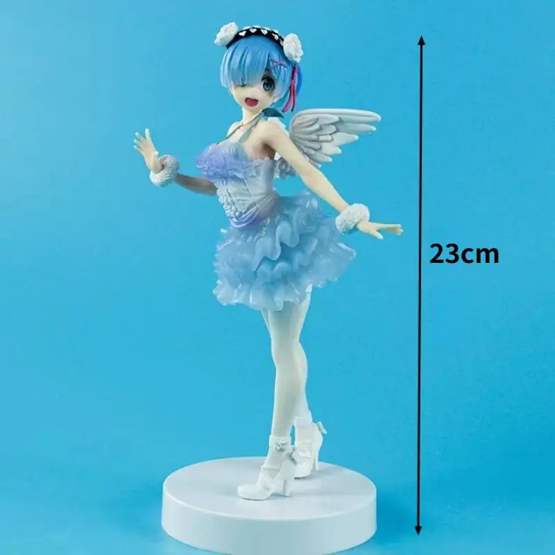 أنيمي اسبريستو إعادة: صفر الملاك ريم ورام عمل أرقام تحصيل نموذج اللعب بدء الحياة في عالم آخر تمثال