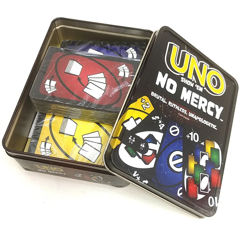 UNO FLIP! Pokemon No mercy Game Anime Cartoon Pikachu Figure Pattern Family Funny Entertainment uno Cards Games Christmas Gifts