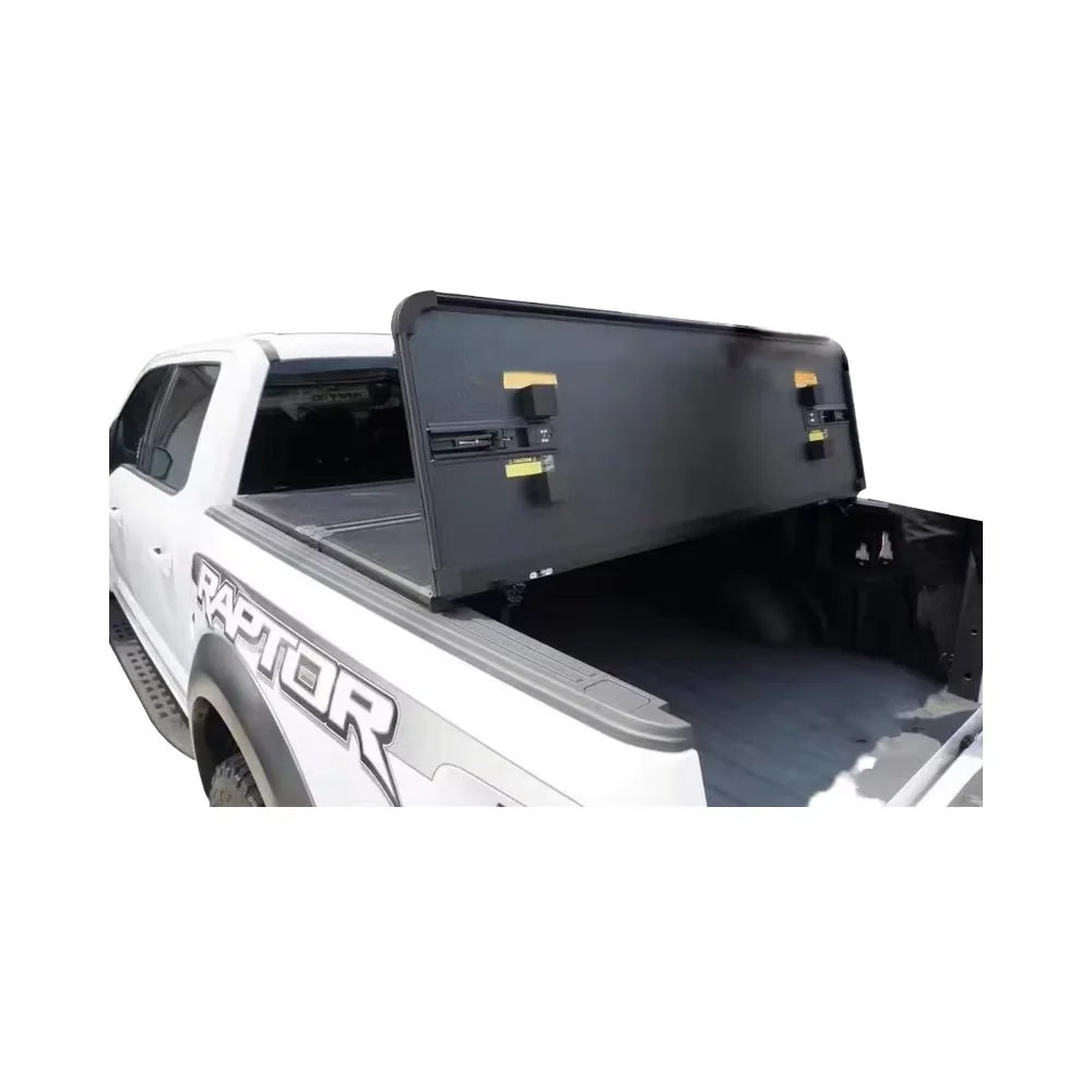 

For F150 Retractable Tonneau Cover Manual Roll-up Design Hard Tri-Fold Pickup Truck Bed Cover Compatible L200