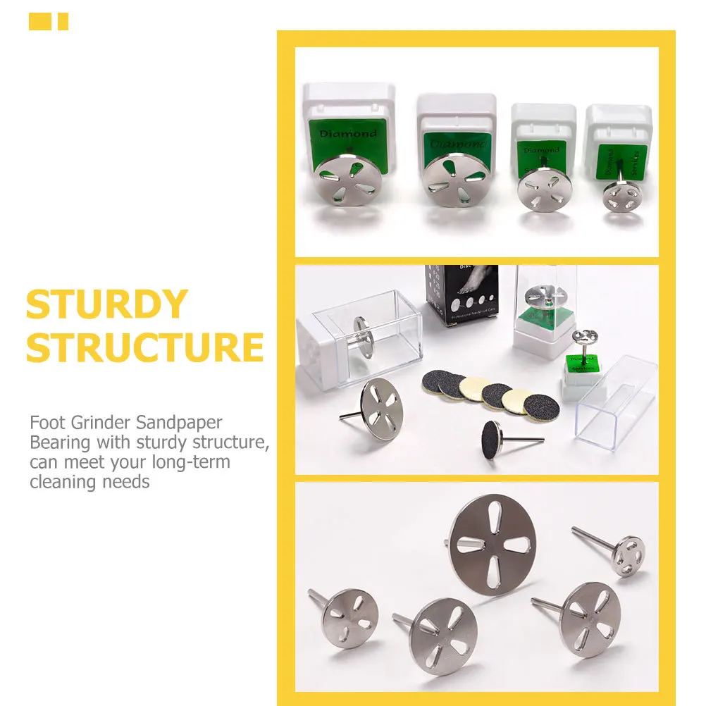 

Replacement Foot Grinder Bearing Wear Resistant Metal Build for Home Salon Pedicure Fast Dead Skin Removal Comfortable Grinding