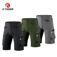 X-TIGER Cycling Mountain Shorts Multi-Pockects Breathable Loose Road MTB Trouser Outdoor Sports Waterproof Cycling Pants