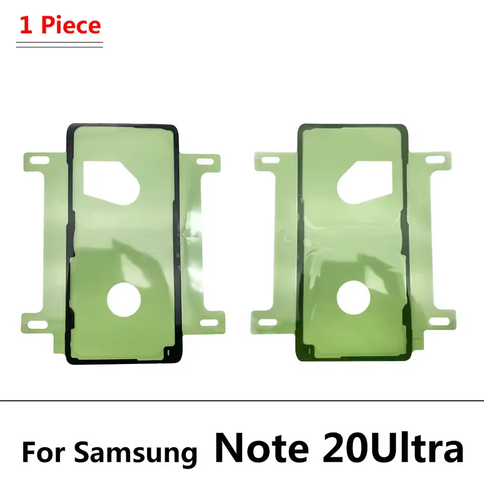 Waterproof Glue Back Battery Glass Cover Sticker For Samsung Note 10 Plus Lite 20 Ultra 7 8 9 Back Cover Door Adhesive