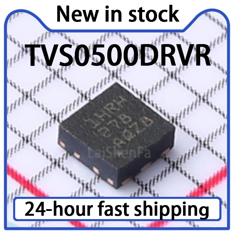 10PCS TVS0500DRVR Package WSON-6 5V Gentle Clamp Surge Protection Device Chip in Stock