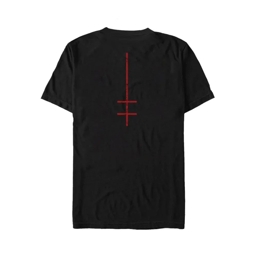 الأمريكية روك المغني تي شيرت مطبوع الرجال النساء الهيب هوب مارلين مانسون تي شيرت الشارع الشهير المتضخم قصيرة الأكمام Y2k النساء الملابس