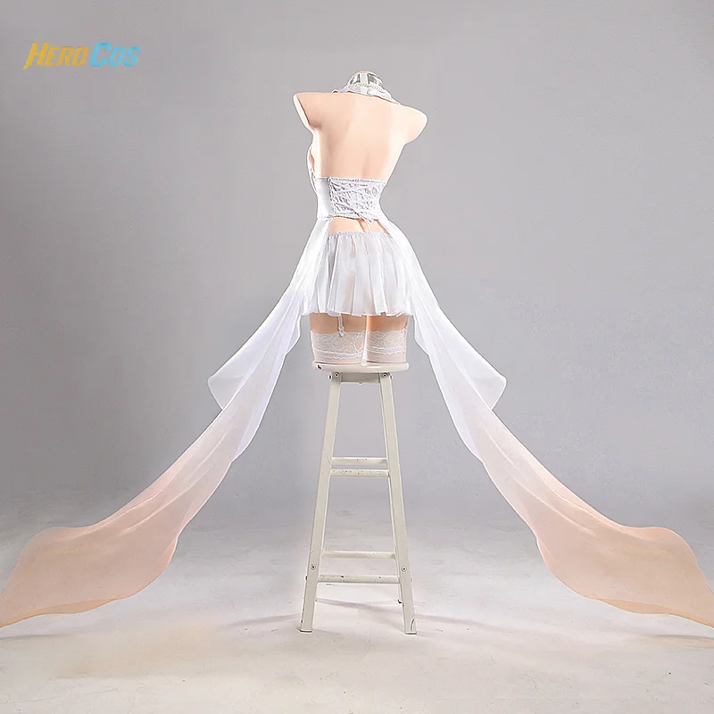 Azur Lane USS Pearl Cosplay Costume Role Play Women Girls Sexy Elegant Halloween Party Dress Suit Full Set HERO Cos view 3