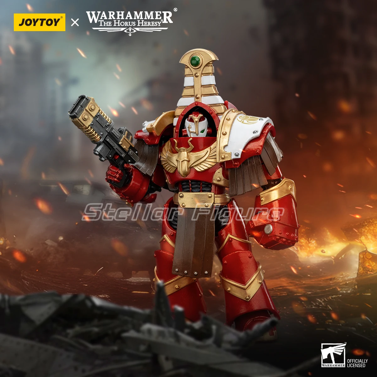 

[SF] JOYTOY 1/18 Action Figure Warhammer 40K Thousand Sons Sekhmet Terminator Cabal Prime Model Toy Gift