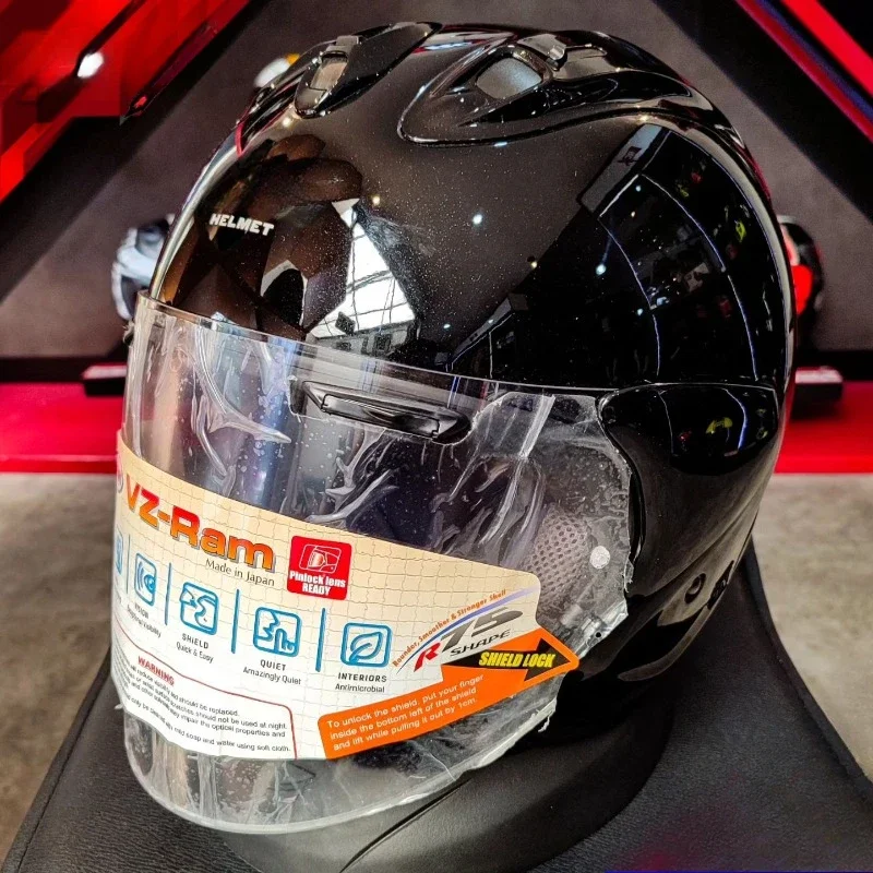 VZ-ram-オートバイ用の明るい黒のハーフヘルメット,ユニセックス,オフロード,SZ-R vas,ダウンヒルレース,マウンテンクロス