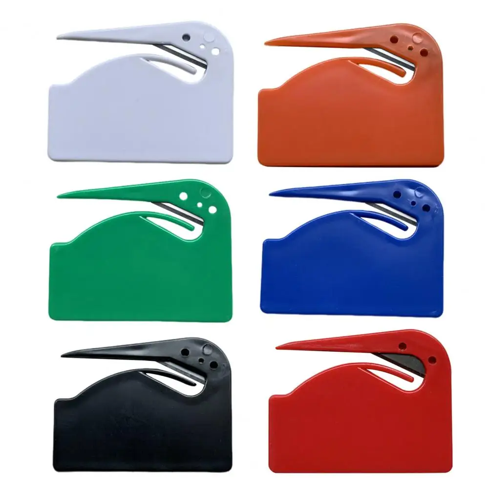 Резак для листов с острым скрытым лезвием, безопасный дизайн, открывалка для конвертов, резак для бумаги, резак для оберточной бумаги, инструмент для открывания упаковки Hj단기