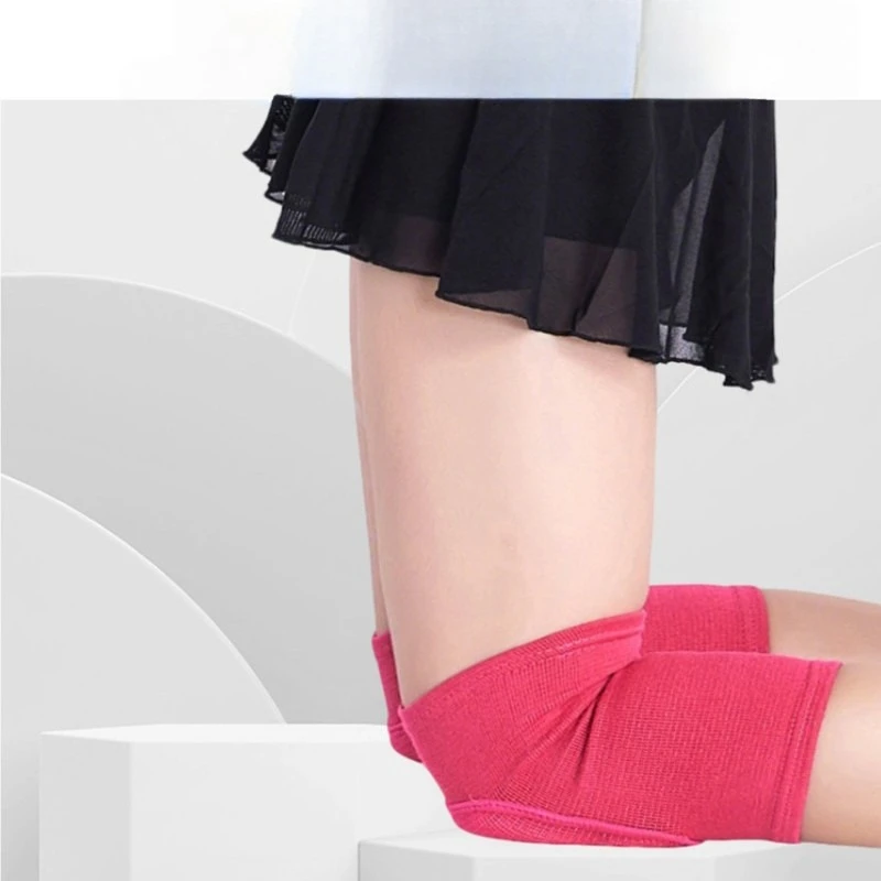 Rodilleras de esponja para baile, protección anticolisión, rodilleras deportivas, equipo de protección de voleibol grueso multicolor