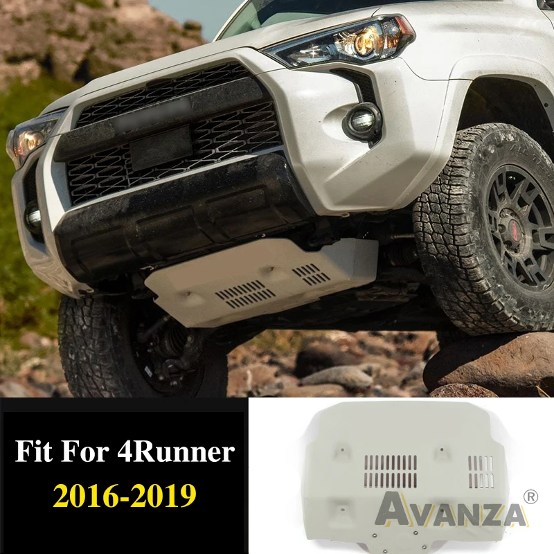 

Lower Engine Protect Plate Fits For Toyota 4Runner 2016-2019 Aluminum Skid Plate