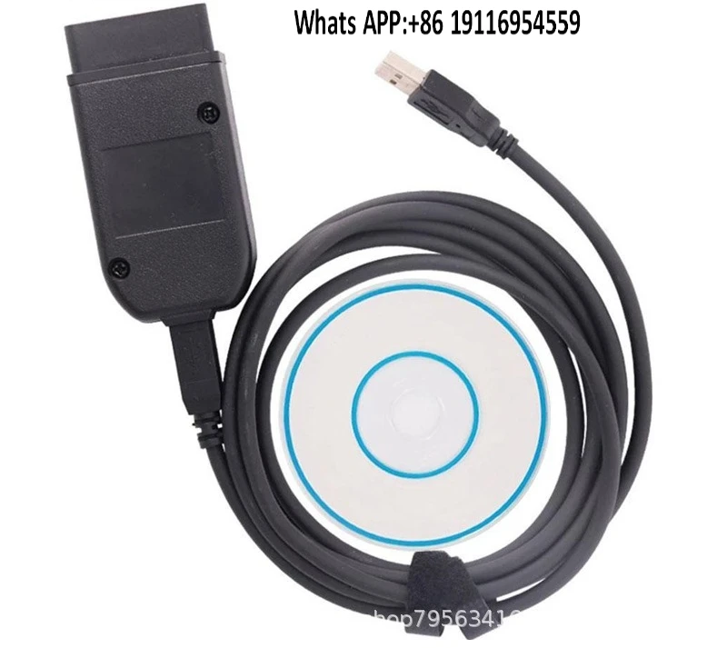 VAGCOM VAG HEX V2 V25.3 ATMEGA162 + FT232 VCDS Multi-language optional