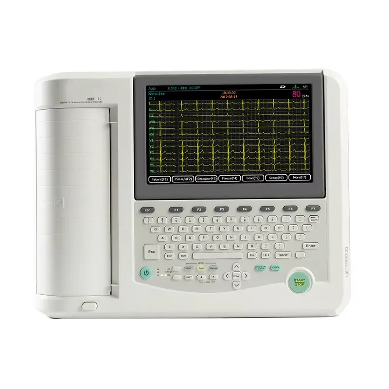 Portable Electrocardiograph 12-lead Electrocardiograph 12-channel Monitor
