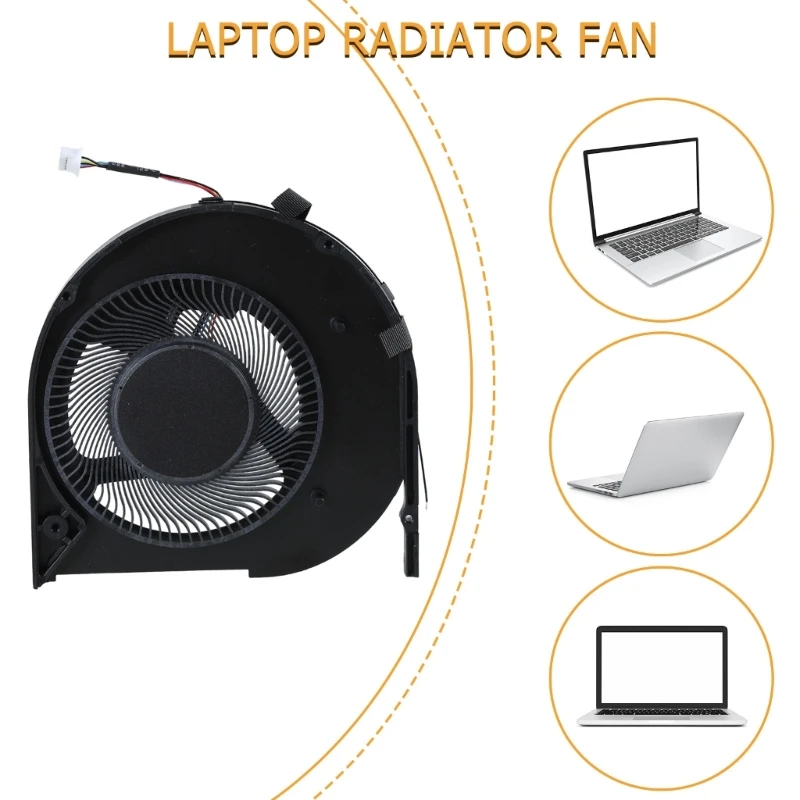 พัดลมเปลี่ยนภายในแล็ปท็อปสำหรับ T14 T490 T495 รุ่น CPU พัดลมระบายความร้อน