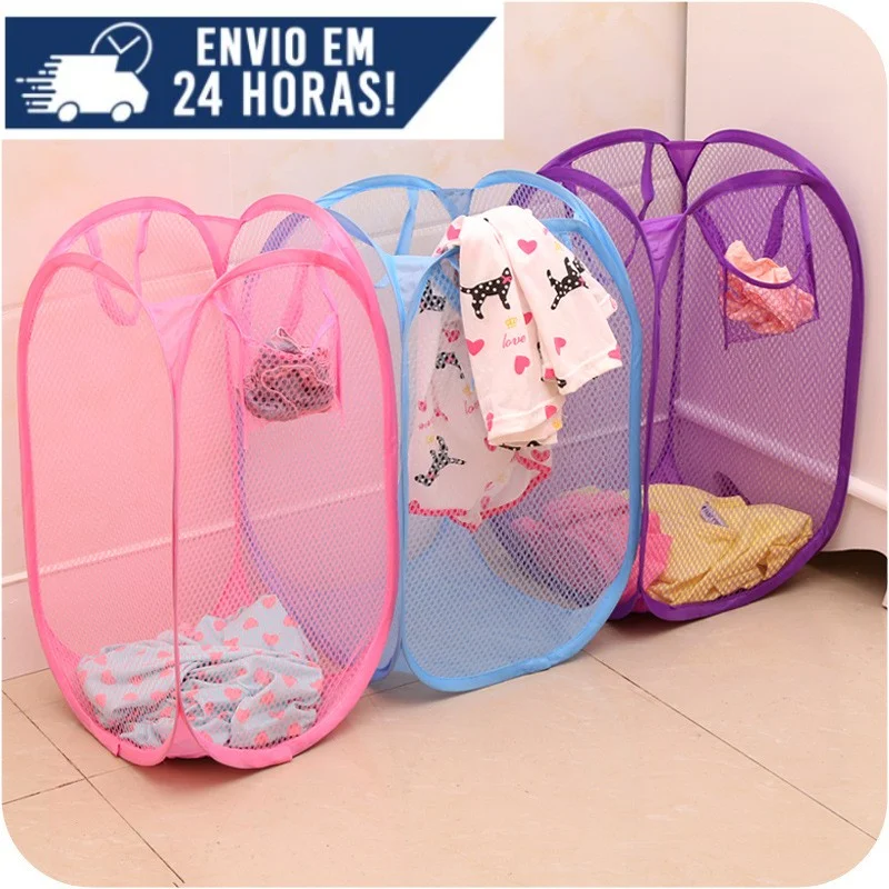 Large Clothes Basket 40x70/30x50CM Box Folding Basket For Clothes and Toys Children's Basket Various Colors Organizer Box Kitche