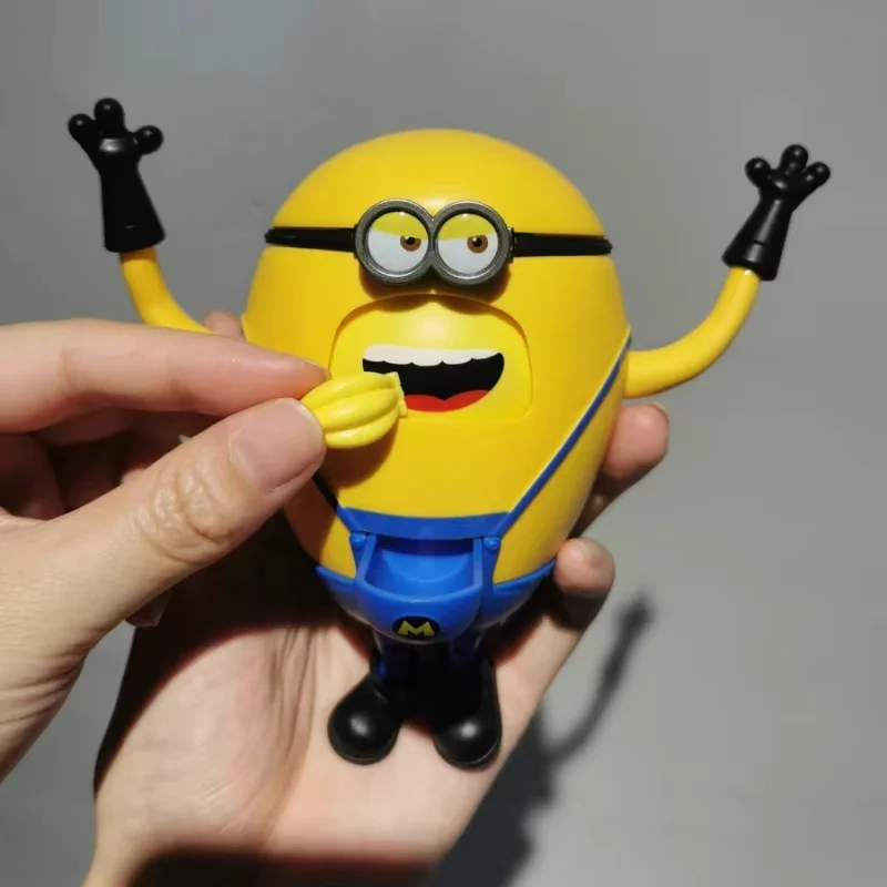 New Hot Original Genuine Despicable Me 4 Amk Series Mega Minion Mel Jerry Dave Gus Tim Model Kit Toy Kid Cute Toys Birthday Gift