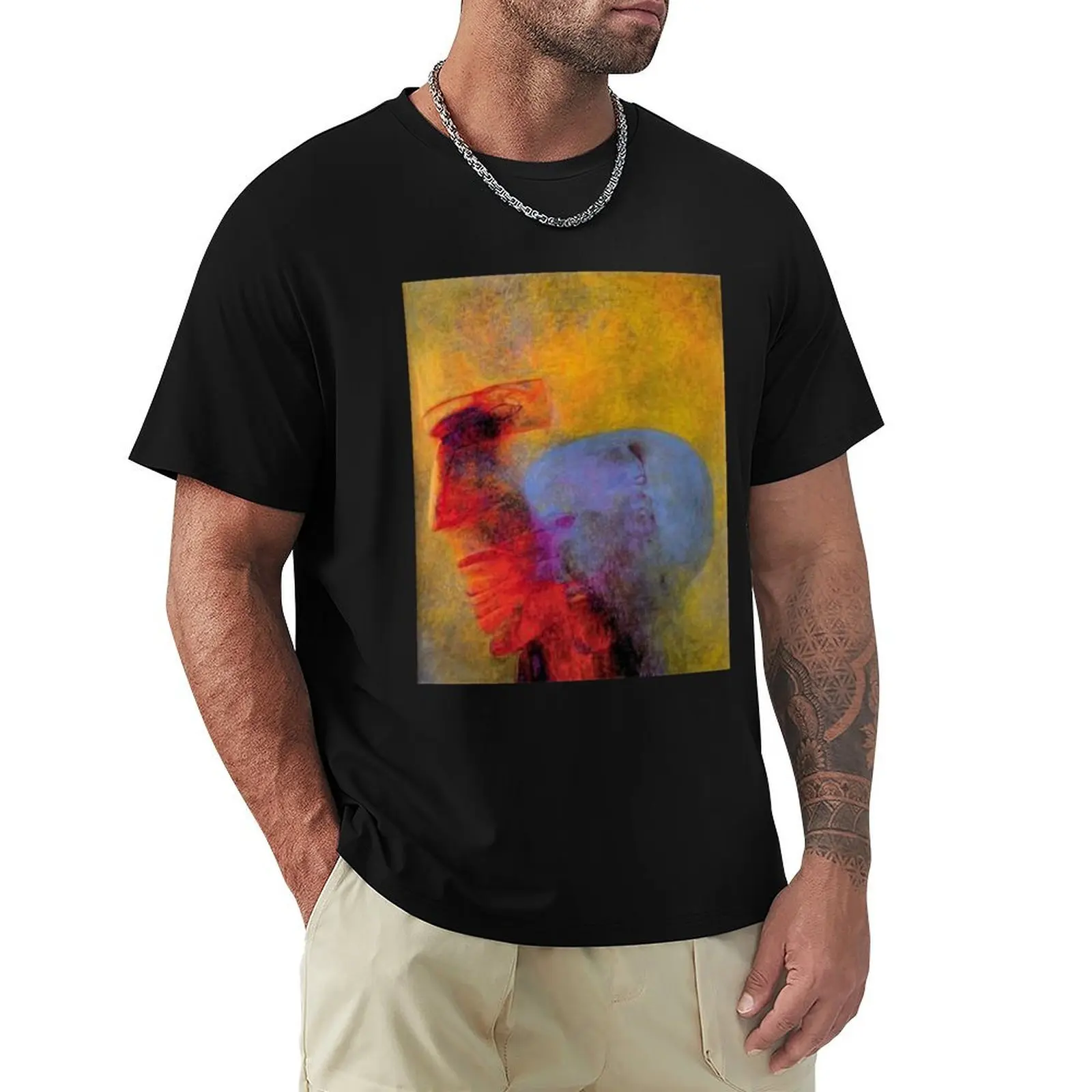 beksinski T-Shirt plain customs design your own aesthetic clothes heavy weight t shirts for men