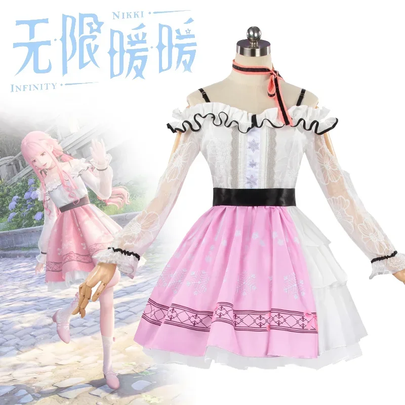 

New Game Infinity Nikki Cosplay Costume Dress Full Set Accessories Suits Women Adult Casual Outfits Spring Uniform