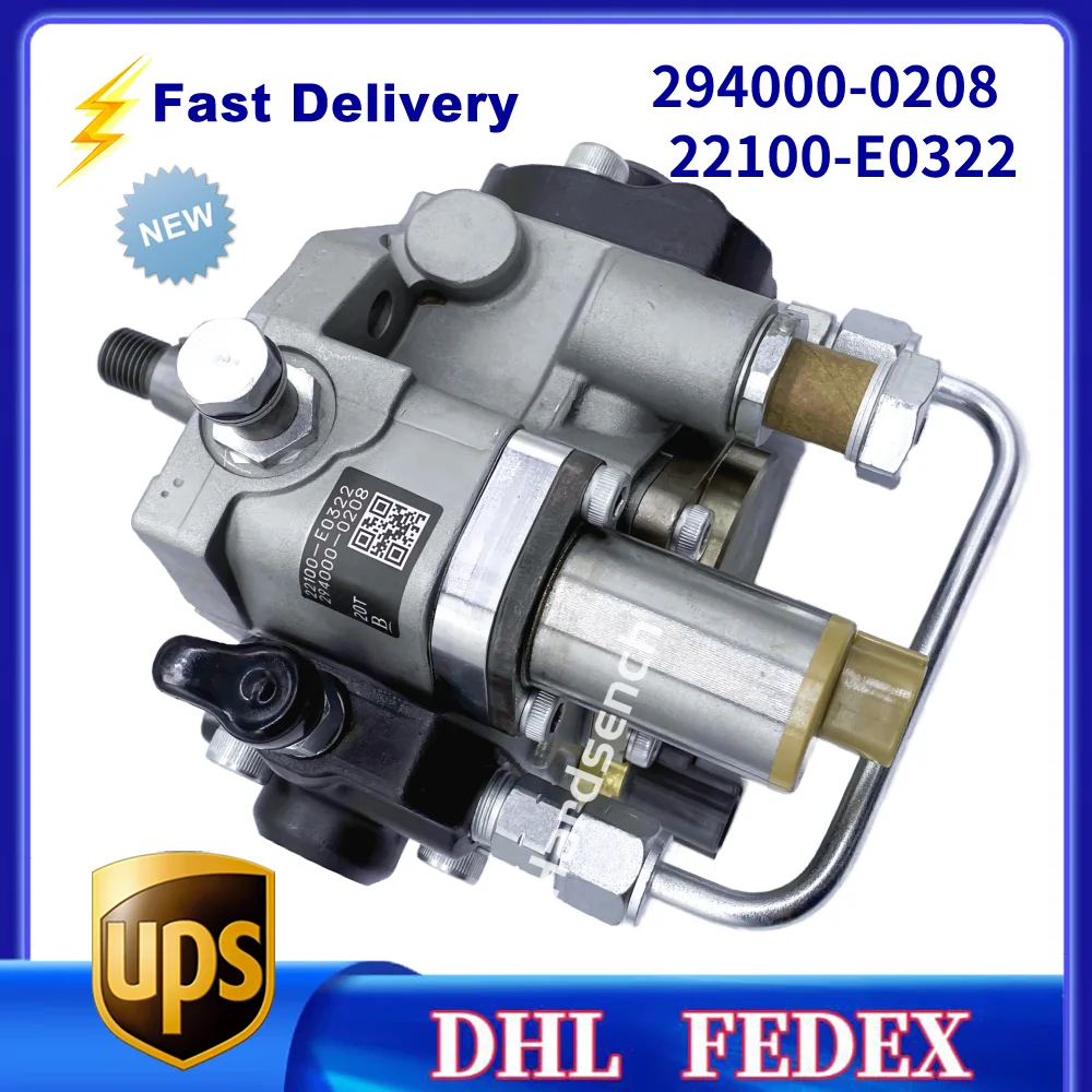 

294000-0208 Diesel Fuel Injection Pump 22100-E0322 Fuel Pump for HINO J05D