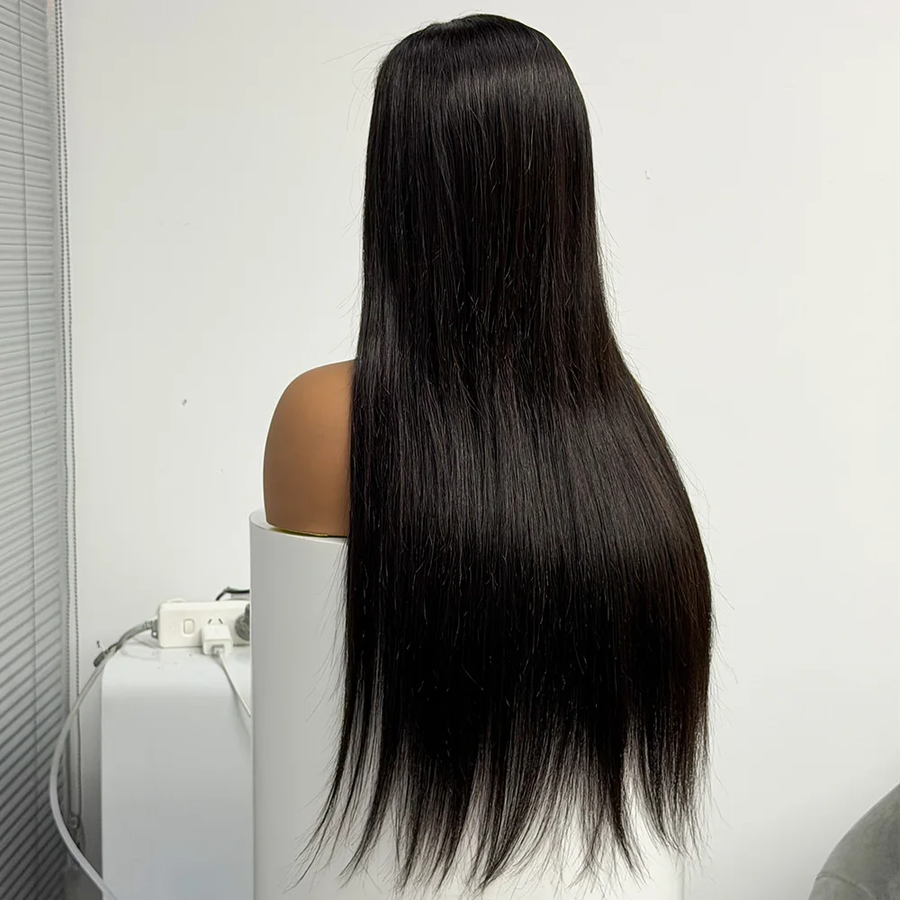 16A Hair 5X5 HD Lace Closure Straight Human Hair Wig 280% Density 24-34 inch Lace Frontal 100% Human Hair Wigs