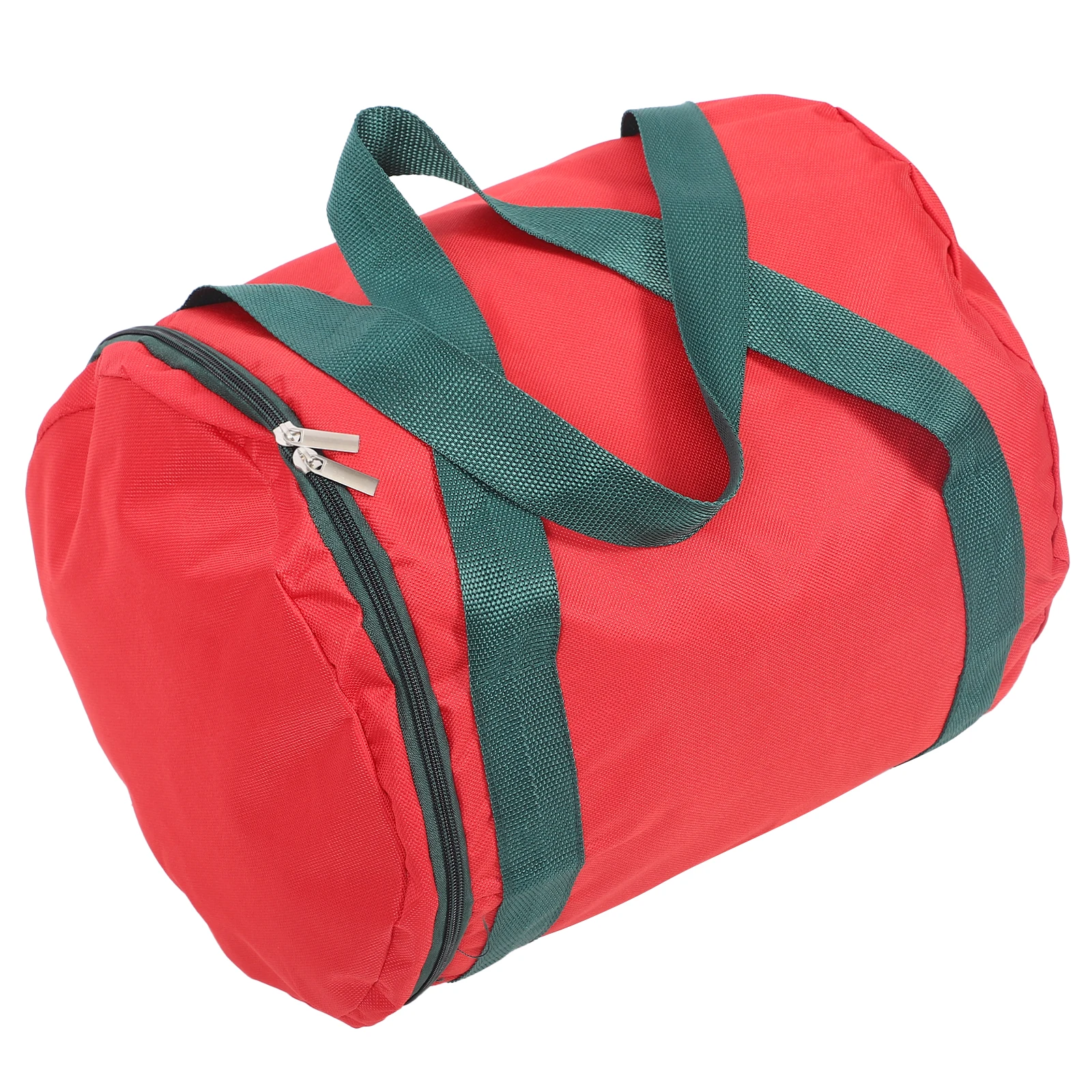 

Xmas Light Storage Bag Heavy Duty Round Compact Holiday Lights Container with Carry Handles for LED Christmas Lamps