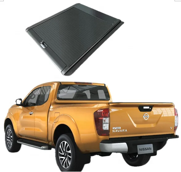 

Hot Selling Hard Roll Up Retractable Tonneau Cover Trunk bed lid fit for Nissan Navara NP300 D40 D22 Lockable Waterproof Tailbox