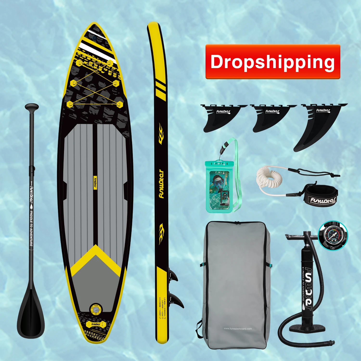 Nuevo Dropshipping, suministro de fábrica, nuevos kitesurf, tablero i, tabla de paddle inflable, sup bord, gladiador, tablero sap